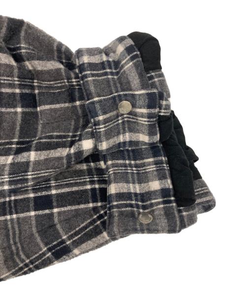 1017 ALYX 9SM（テンセブンティーン アリクス ナインエスエム）1017 ALYX 9SM (テンセブンティーン アリクス ナインエスエム) プレイド パファージャケット グレー サイズ:Sの古着・服飾アイテム