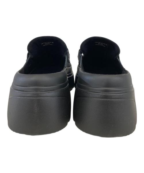 HUNTER（ハンター）HUNTER (ハンター) Adam et Rope (アダム エ ロペ) 別注 ローファーミュール ブラック サイズ:UK8の古着・服飾アイテム