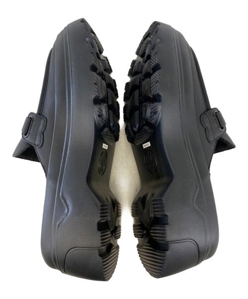 HUNTER（ハンター）HUNTER (ハンター) Adam et Rope (アダム エ ロペ) 別注 ローファーミュール ブラック サイズ:UK8の古着・服飾アイテム