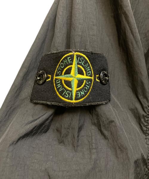 STONE ISLAND（ストーンアイランド）STONE ISLAND (ストーンアイランド) ナイロンメタルジャケット ブラック サイズ:XLの古着・服飾アイテム