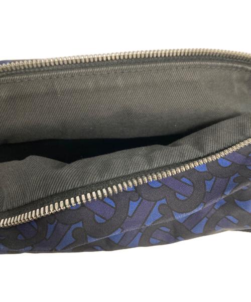 BURBERRY（バーバリー）BURBERRY (バーバリー) TBモノグラム ベルトバッグ ネイビーの古着・服飾アイテム