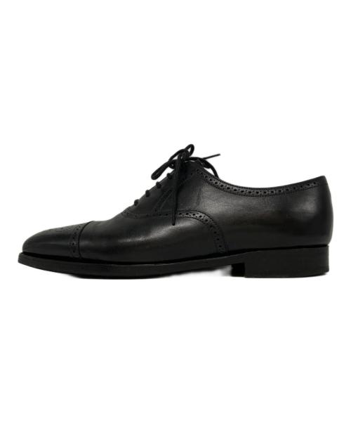 JOHN LOBB（ジョンロブ）JOHN LOBB (ジョンロブ) SAUNTON メダリオントゥシューズ ブラック サイズ:5 1/2Eの古着・服飾アイテム