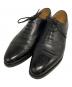 JOHN LOBB（ジョンロブ）の古着「SAUNTON メダリオントゥシューズ」｜ブラック