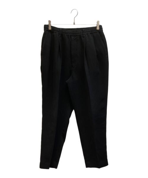 N.HOOLYWOOD（エヌ ハリウッド）N.HOOLYWOOD (エヌ ハリウッド) EASY SLACKS ブラック サイズ:38の古着・服飾アイテム