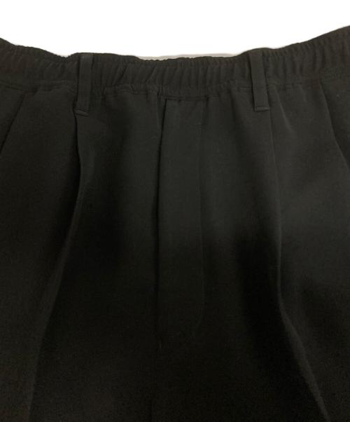 N.HOOLYWOOD（エヌ ハリウッド）N.HOOLYWOOD (エヌ ハリウッド) EASY SLACKS ブラック サイズ:38の古着・服飾アイテム