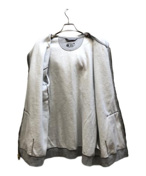 CarHartt（カーハート）CarHartt (カーハート) ジップパーカー グレー サイズ:XLの古着・服飾アイテム
