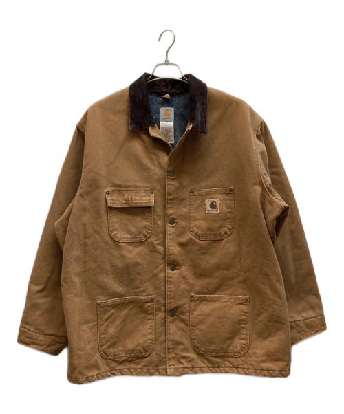CarHartt（カーハート）CarHartt (カーハート) 裏ブランケットミシガンチョアコート ベージュ サイズ:XLの古着・服飾アイテム