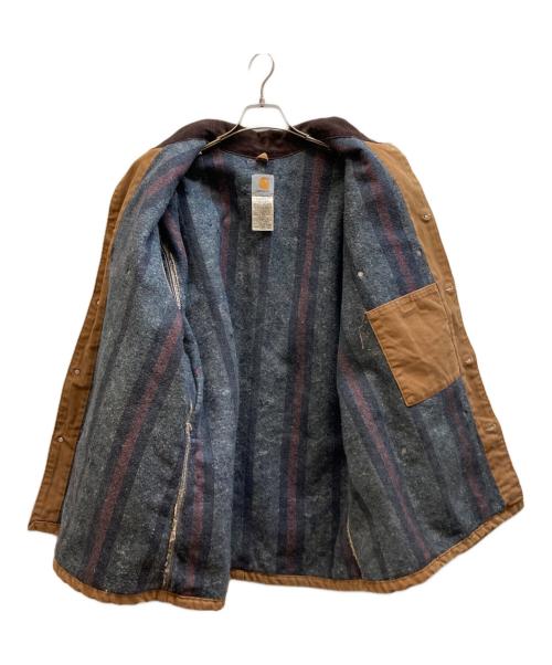 CarHartt（カーハート）CarHartt (カーハート) 裏ブランケットミシガンチョアコート ベージュ サイズ:XLの古着・服飾アイテム