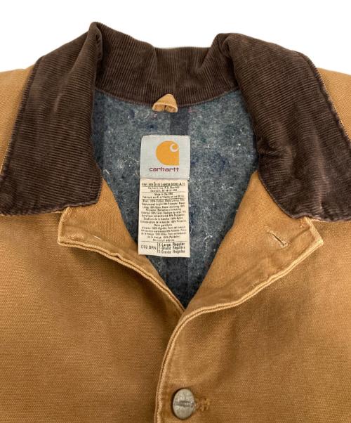 CarHartt（カーハート）CarHartt (カーハート) 裏ブランケットミシガンチョアコート ベージュ サイズ:XLの古着・服飾アイテム