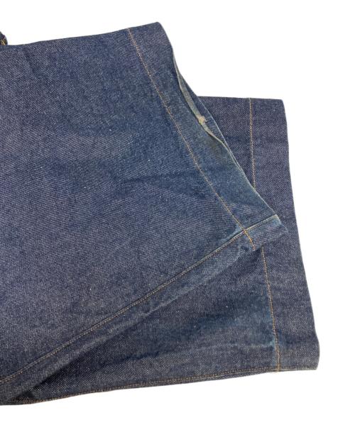 My Beautiful Landlet（マイビューティフルランドレット）My Beautiful Landlet (マイビューティフルランドレット) ワイドデニムパンツ インディゴ サイズ:1の古着・服飾アイテム