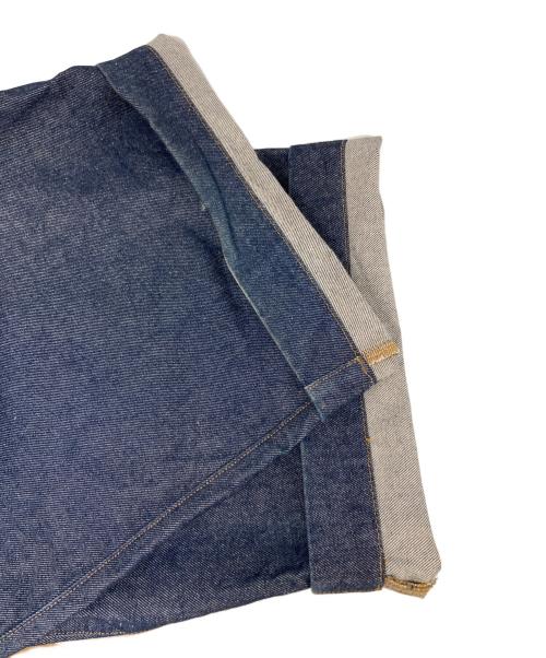 My Beautiful Landlet（マイビューティフルランドレット）My Beautiful Landlet (マイビューティフルランドレット) ワイドデニムパンツ インディゴ サイズ:1の古着・服飾アイテム