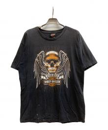 HARLEY-DAVIDSON（ハーレーダビッドソン）の古着「プリントTシャツ」｜ブラック