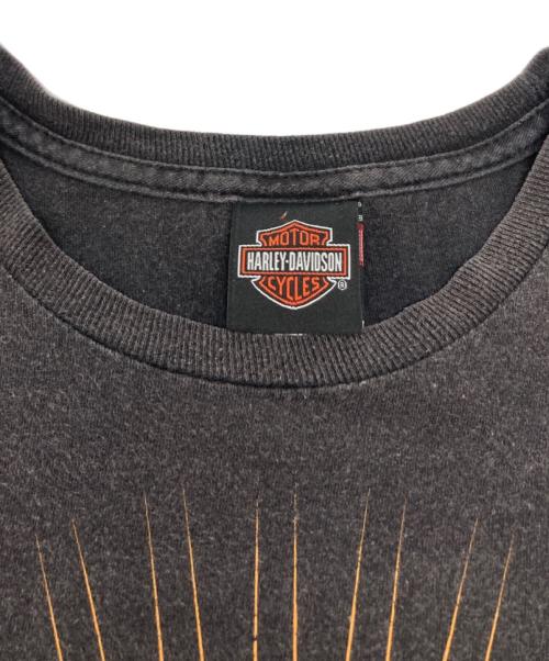 HARLEY-DAVIDSON（ハーレーダビッドソン）HARLEY-DAVIDSON (ハーレーダビッドソン) プリントTシャツ ブラック サイズ:Lの古着・服飾アイテム
