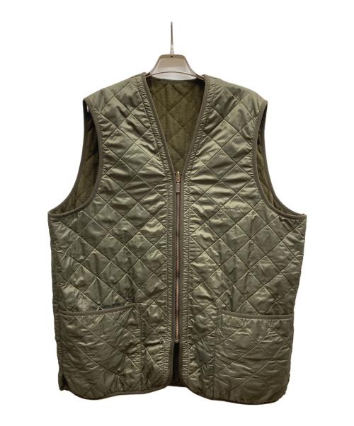 Barbour（バブアー）Barbour (バブアー) Polarquilt Zip Liner/MLI0002 グリーン サイズ:XLの古着・服飾アイテム