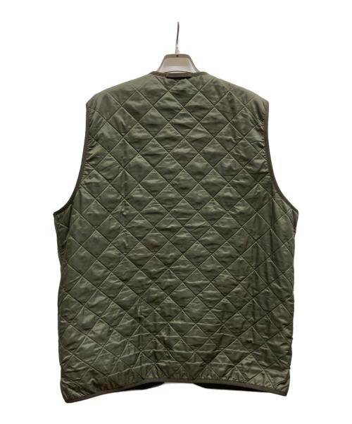 Barbour（バブアー）Barbour (バブアー) Polarquilt Zip Liner/MLI0002 グリーン サイズ:XLの古着・服飾アイテム