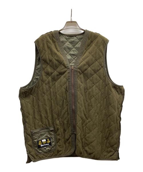 Barbour（バブアー）Barbour (バブアー) Polarquilt Zip Liner/MLI0002 グリーン サイズ:XLの古着・服飾アイテム