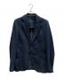 CIRCOLO 1901（チルコロ1901）の古着「ジャージーテーラードジャケット」｜ネイビー