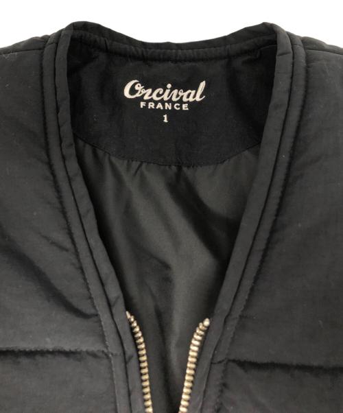 ORCIVAL（オーシバル）ORCIVAL (オーシバル) インサレーションVネックブルゾン ネイビー サイズ:1 未使用品の古着・服飾アイテム