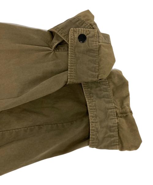 STONE ISLAND（ストーンアイランド）STONE ISLAND (ストーンアイランド) GARMENT DYED TWIN POCKET OVERSHIRT カーキ サイズ:Mの古着・服飾アイテム