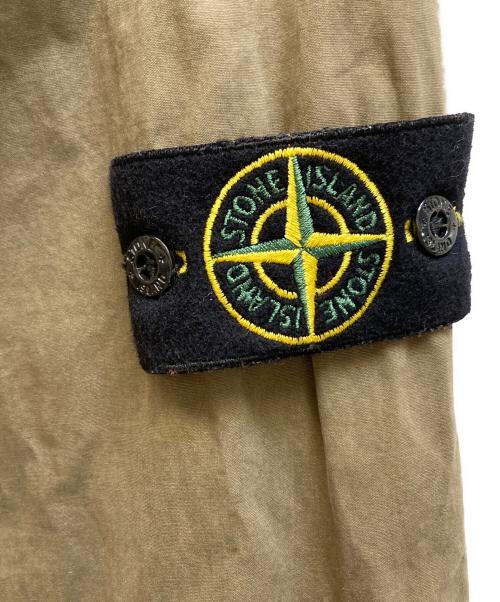 STONE ISLAND（ストーンアイランド）STONE ISLAND (ストーンアイランド) GARMENT DYED TWIN POCKET OVERSHIRT カーキ サイズ:Mの古着・服飾アイテム
