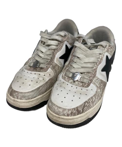 A BATHING APE（ア ベイシング エイプ）A BATHING APE (ア ベイシング エイプ) ベイプ スタ アイボリー サイズ:26㎝の古着・服飾アイテム