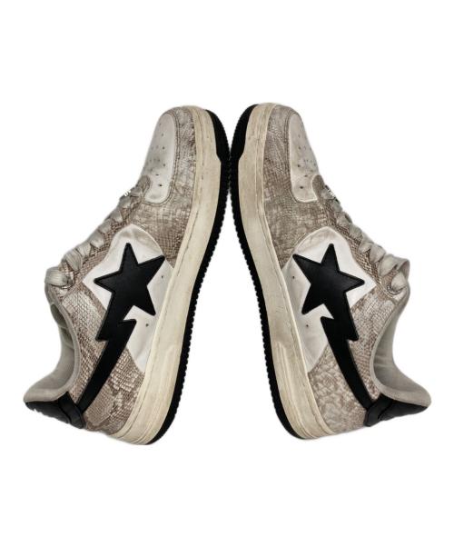 A BATHING APE（ア ベイシング エイプ）A BATHING APE (ア ベイシング エイプ) ベイプ スタ アイボリー サイズ:26㎝の古着・服飾アイテム