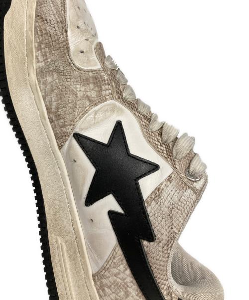 A BATHING APE（ア ベイシング エイプ）A BATHING APE (ア ベイシング エイプ) ベイプ スタ アイボリー サイズ:26㎝の古着・服飾アイテム