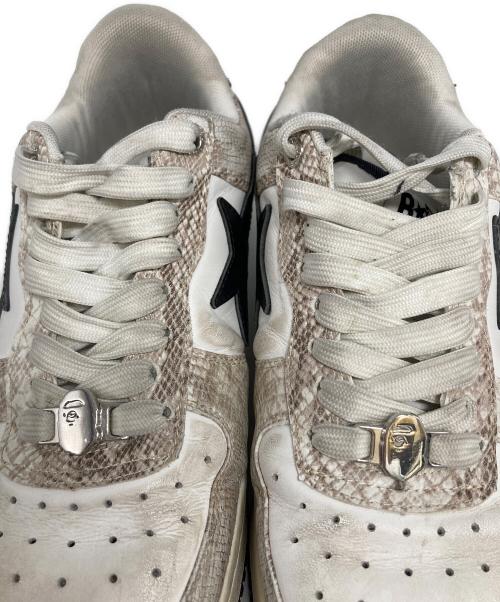 A BATHING APE（ア ベイシング エイプ）A BATHING APE (ア ベイシング エイプ) ベイプ スタ アイボリー サイズ:26㎝の古着・服飾アイテム