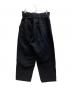barbell object (バーベルオブジェクト) ベルトジッパーパンツ ブラック サイズ:2：23000円