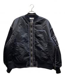 FACETASM（ファセッタズム）の古着「HEAVY STITCH MA-1 JACKET」｜ブラック