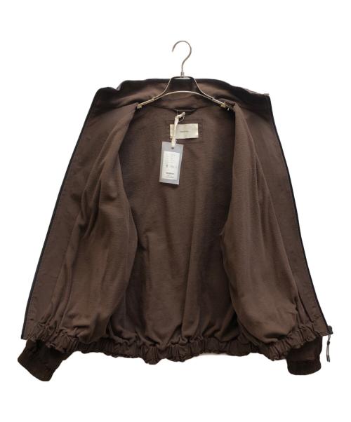 TODAYFUL（トゥデイフル）TODAYFUL (トゥデイフル) ユースフルジップブルゾン ブラウン サイズ:38 未使用品の古着・服飾アイテム