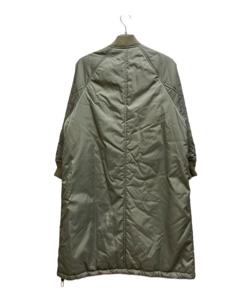 ticca（ティッカ）ticca (ティッカ) ロングMA-1コート グリーン サイズ:freeの古着・服飾アイテム