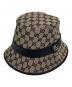 GUCCI（グッチ）の古着「GGキャンバス バケットハット」｜ブラウン