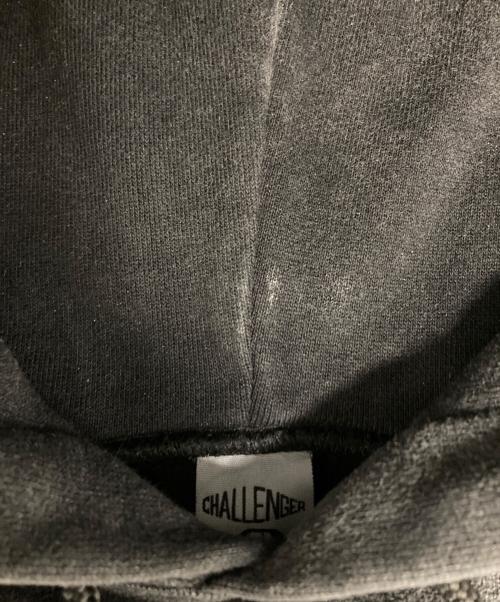 CHALLENGER（チャレンジャー）CHALLENGER (チャレンジャー) SNAKING LOGO HOODIE ブラック サイズ:Lの古着・服飾アイテム
