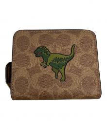 COACH（コーチ）の古着「エッセンシャル ビルフォールド ウォレット」｜ブラウン