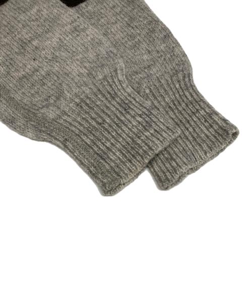 COMME des GARCONS HOMME（コムデギャルソン オム）COMME des GARCONS HOMME (コムデギャルソン オム) ニットカーディガン ブラウン×グレー サイズ:Sの古着・服飾アイテム