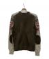 COMME des GARCONS HOMME (コムデギャルソン オム) ニットカーディガン ブラウン×グレー サイズ:S：13000円