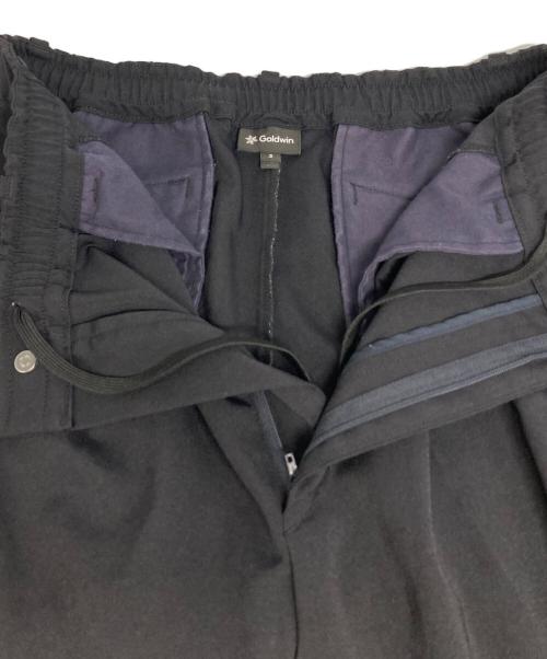 GOLDWIN（ゴールドウイン）GOLDWIN (ゴールドウイン) ONE TUCK STRAIGHT PANTS ブラック サイズ:2の古着・服飾アイテム
