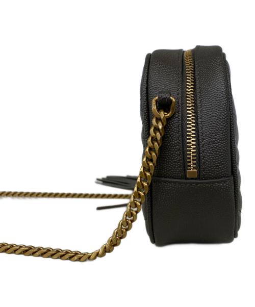 Saint Laurent Paris（サンローランパリ）Saint Laurent Paris (サンローランパリ) ルー チェーンショルダーバッグ グレーの古着・服飾アイテム