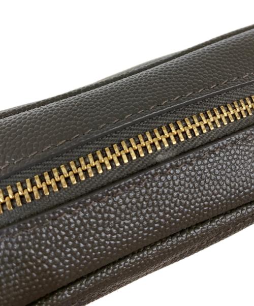 Saint Laurent Paris（サンローランパリ）Saint Laurent Paris (サンローランパリ) ルー チェーンショルダーバッグ グレーの古着・服飾アイテム