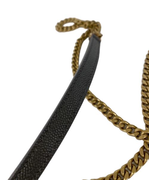 Saint Laurent Paris（サンローランパリ）Saint Laurent Paris (サンローランパリ) ルー チェーンショルダーバッグ グレーの古着・服飾アイテム