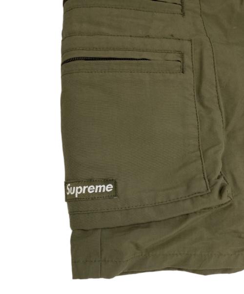 SUPREME（シュプリーム）SUPREME (シュプリーム) カーゴウォーターショート グリーン サイズ:Sの古着・服飾アイテム