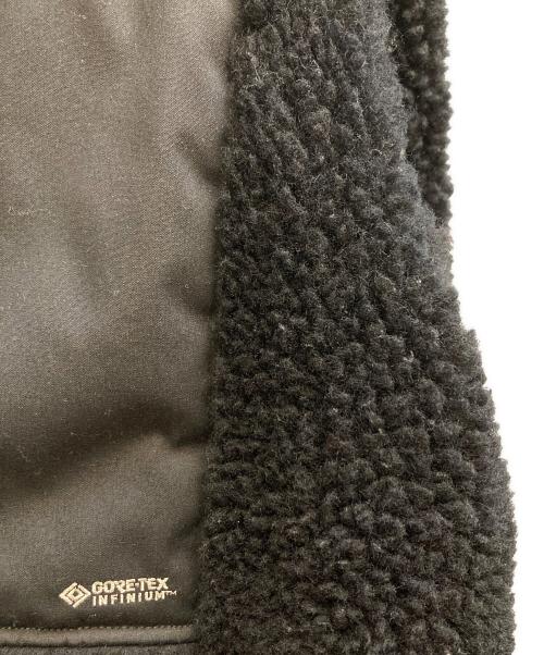 THE NORTHFACE PURPLELABEL（ザ・ノースフェイス パープルレーベル）THE NORTHFACE PURPLELABEL (ザ・ノースフェイス パープルレーベル) Wool Boa Fleece Field Cardigan ブラック サイズ:Lの古着・服飾アイテム