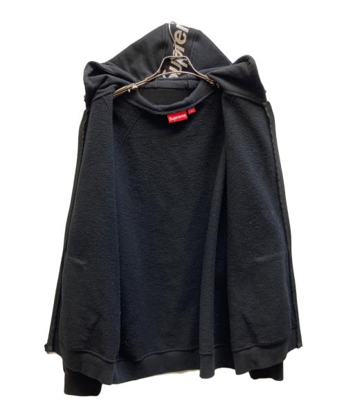 SUPREME（シュプリーム）SUPREME (シュプリーム) Brim Zip Up Hooded Sweatshirt ブラック サイズ:XXLの古着・服飾アイテム