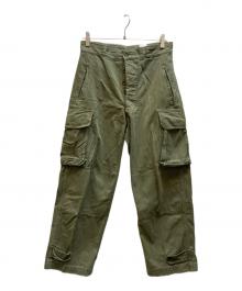 French Army（フランス軍）の古着「M47カーゴパンツ」｜オリーブ
