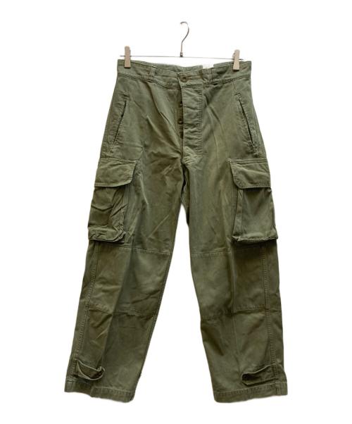 French Army（フランス軍）French Army (フランス軍) M47カーゴパンツ オリーブ サイズ:21の古着・服飾アイテム