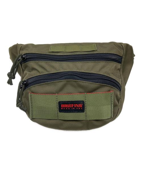 BRIEFING（ブリーフィング）BRIEFING (ブリーフィング) ボディバッグ オリーブの古着・服飾アイテム