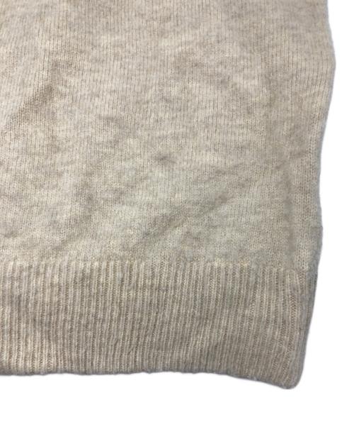 Ets MATERIAUX（マテリオ）Ets MATERIAUX (マテリオ) シャギー Vネック ニット/25080300995040 ベージュ サイズ:Lの古着・服飾アイテム
