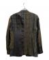 ETRO (エトロ) 異素材切替テーラードジャケット ブラウン サイズ:48：16000円