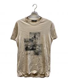 DOLCE & GABBANA（ドルチェ＆ガッバーナ）の古着「フォトプリントTシャツ / JT-G8DZ2T」｜ベージュ